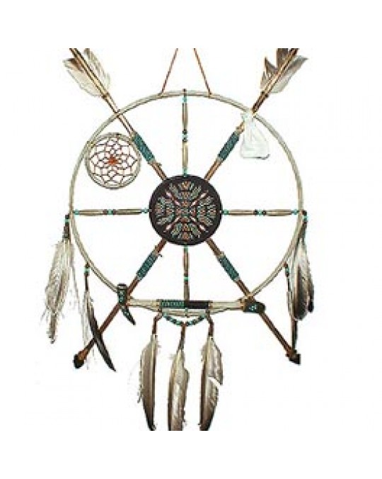 Medizinrad /Ausrüstungsschild Navajo