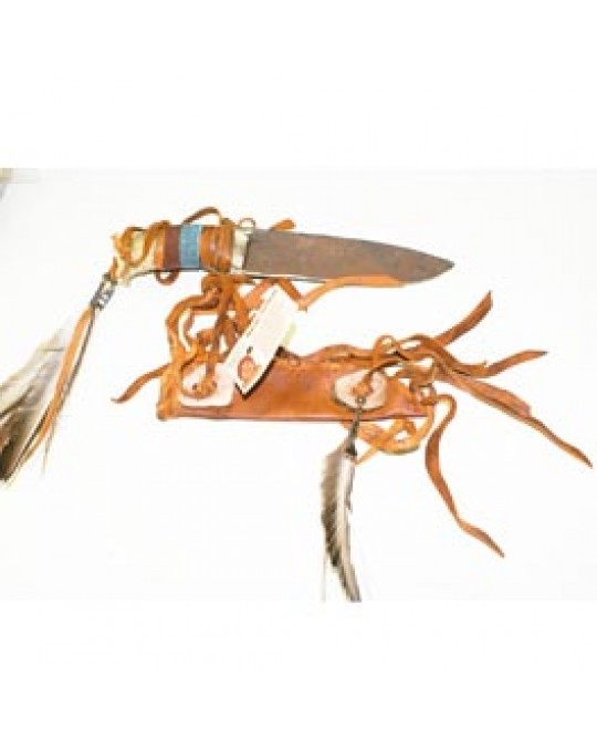 Messer der Navajo aus Geweih und Metall
