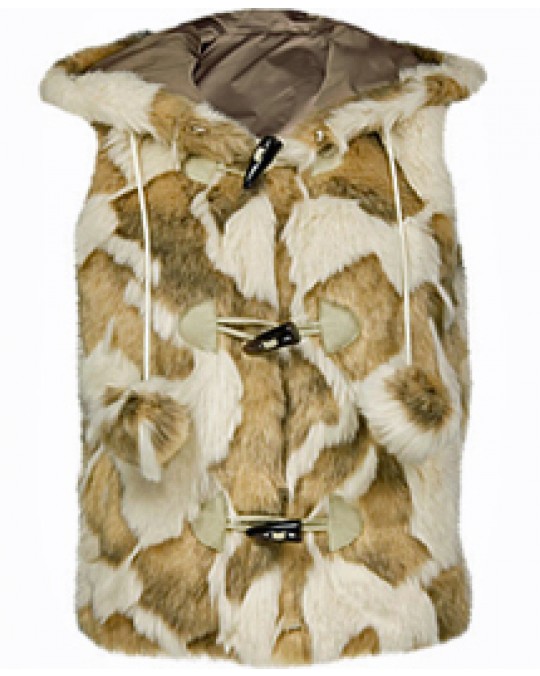 Faux Fur Weste zum Wenden