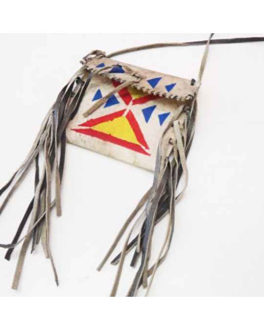 Parfleche -Beutel - indianische Handarbeit