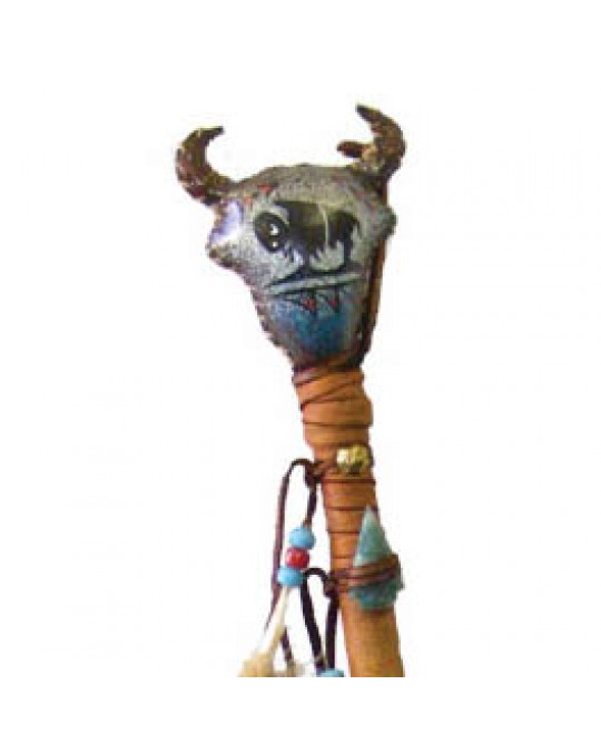 Rasseln der Navajo - Büffelschädel