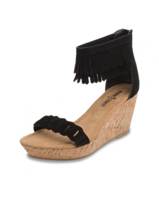 Sandale "Nicky" in schwarz