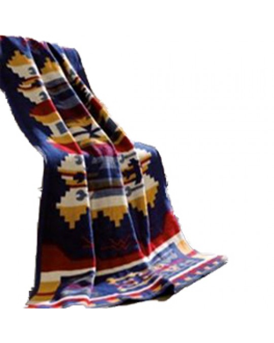 Kuscheldecke "SONORA" in blau
