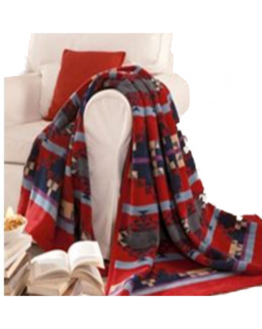 Kuscheldecke "SONORA" in ROT