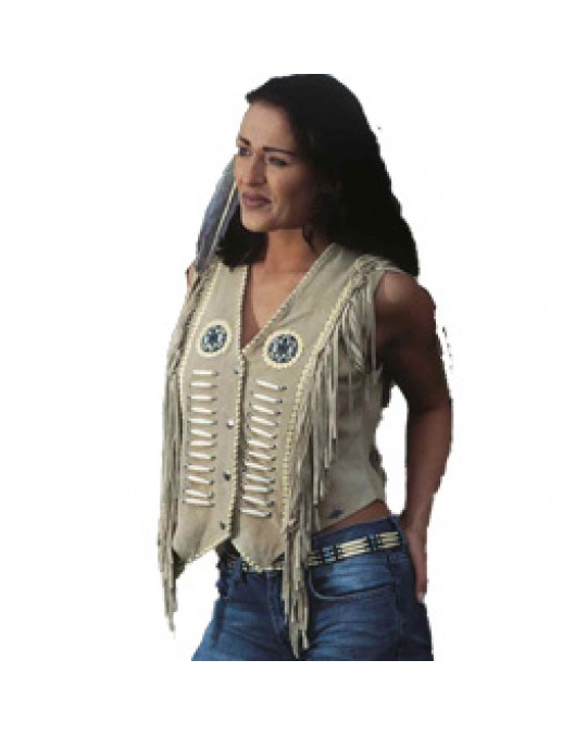 Wildledergilet "Spirit"