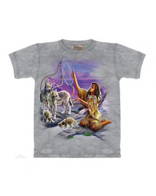 "White Wolf Family Dreams" T-Shirt von The Mountain