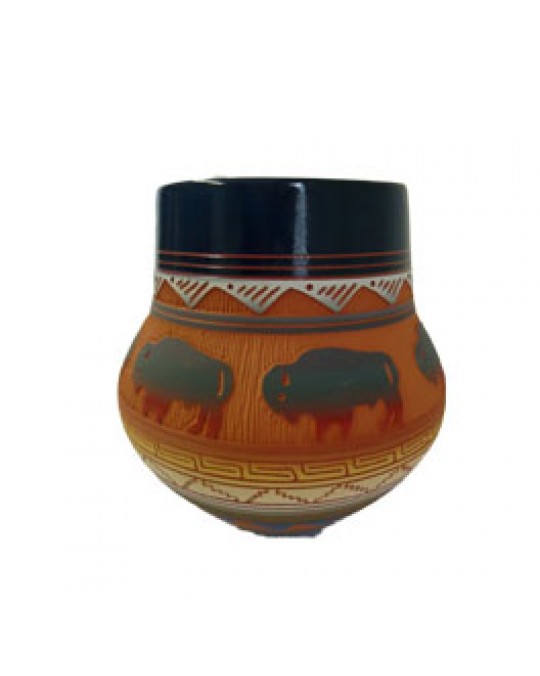 Navajo Töpferei Symbolik Bison