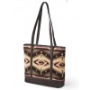 "Spirit of the Peoples"  (braun/grau/beige) dunkelbraunes Leder